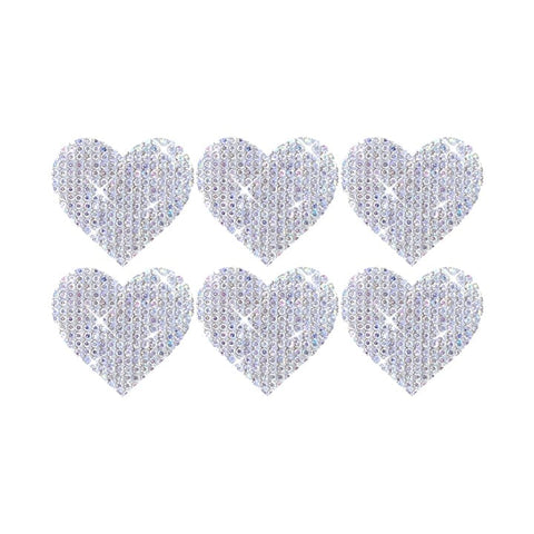 Neva Nude Razzle Dazzle Crystal Jewel Sparkle I Heart U Small Body Stickers 6PK - Extreme Toyz Singapore - https://extremetoyz.com.sg - Sex Toys and Lingerie Online Store - Bondage Gear / Vibrators / Electrosex Toys / Wireless Remote Control Vibes / Sexy Lingerie and Role Play / BDSM / Dungeon Furnitures / Dildos and Strap Ons &nbsp;/ Anal and Prostate Massagers / Anal Douche and Cleaning Aide / Delay Sprays and Gels / Lubricants and more...