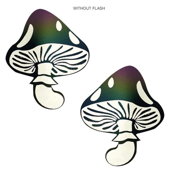 Neva Nude Rainbow Reflective Toadstool Nipple Cover Pasties - Extreme Toyz Singapore - https://extremetoyz.com.sg - Sex Toys and Lingerie Online Store - Bondage Gear / Vibrators / Electrosex Toys / Wireless Remote Control Vibes / Sexy Lingerie and Role Play / BDSM / Dungeon Furnitures / Dildos and Strap Ons &nbsp;/ Anal and Prostate Massagers / Anal Douche and Cleaning Aide / Delay Sprays and Gels / Lubricants and more...