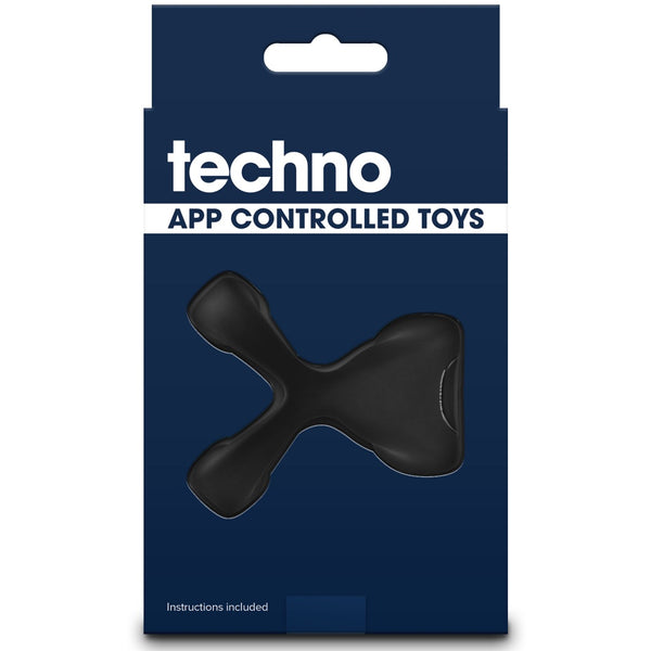 Techno Strobe App Controlled Vibrating Cock Ring