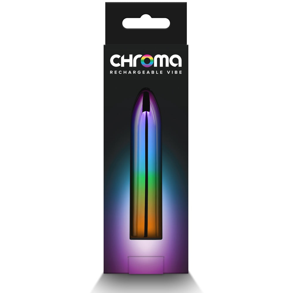 NS Novelties Chroma Rainbow Rechargeable Bullet - Medium - Extreme Toyz Singapore - https://extremetoyz.com.sg - Sex Toys and Lingerie Online Store - Bondage Gear / Vibrators / Electrosex Toys / Wireless Remote Control Vibes / Sexy Lingerie and Role Play / BDSM / Dungeon Furnitures / Dildos and Strap Ons  / Anal and Prostate Massagers / Anal Douche and Cleaning Aide / Delay Sprays and Gels / Lubricants and more...