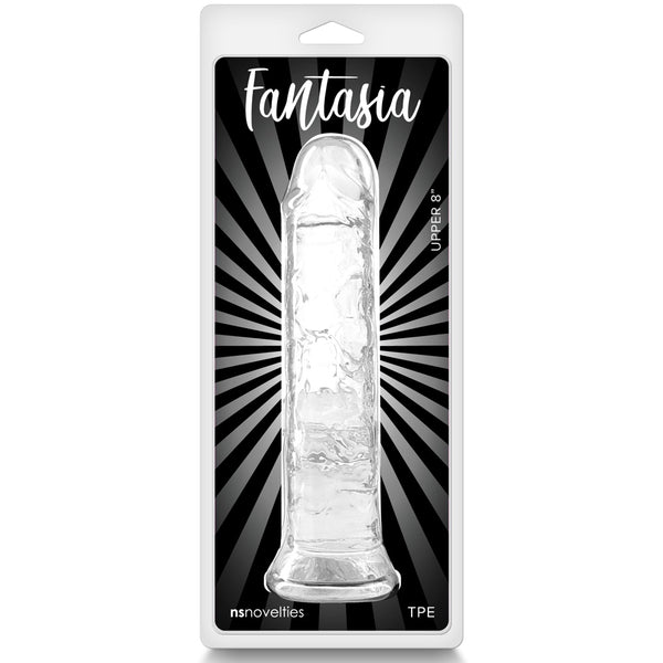 Fantasia Upper 8" Dildo - Clear