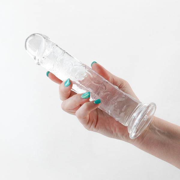 Fantasia Upper 8" Dildo - Clear