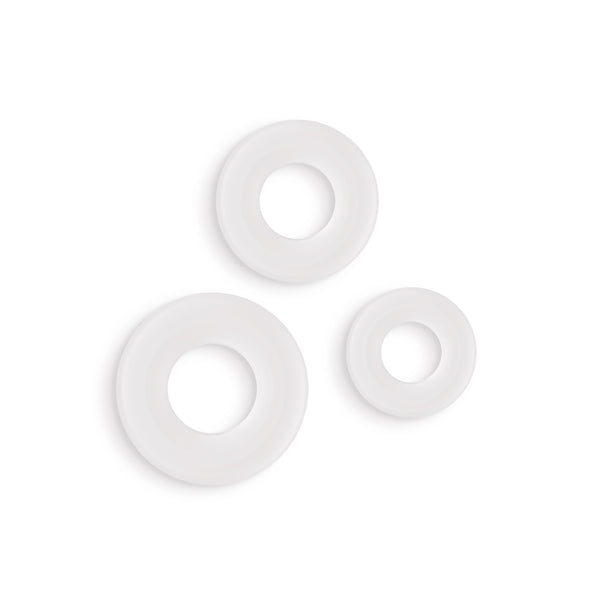 Firefly Glow-In-The-Dark Bubble Rings - 3 Pack