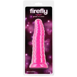 Firefly Glow-In-The-Dark Nymph Dildo -Pink