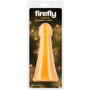 Firefly Glow-In-The-Dark Phoenix Dildo - Orange