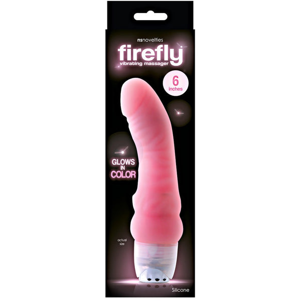 Firefly 6" Glow-In-The-Dark Vibrating Massager