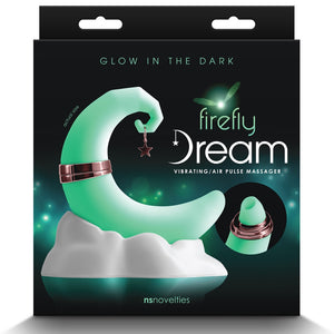 Firefly Dream Glow-In-The-Dark Vibrating Air Pulse Massager