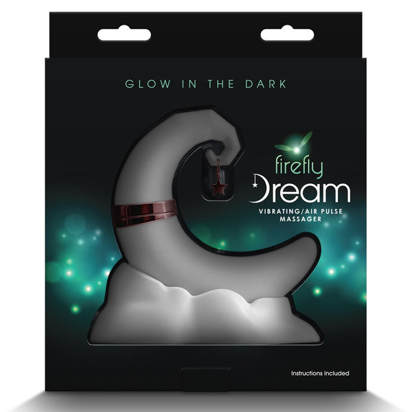 Firefly Dream Glow-In-The-Dark Vibrating Air Pulse Massager