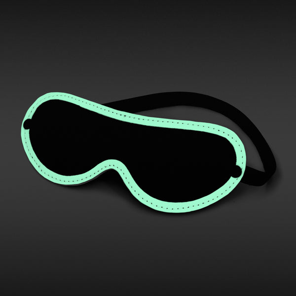 NS Novelties GLO Bondage Glow-In-The-Dark Blindfold - Extreme Toyz Singapore - https://extremetoyz.com.sg - Sex Toys and Lingerie Online Store - Bondage Gear / Vibrators / Electrosex Toys / Wireless Remote Control Vibes / Sexy Lingerie and Role Play / BDSM / Dungeon Furnitures / Dildos and Strap Ons &nbsp;/ Anal and Prostate Massagers / Anal Douche and Cleaning Aide / Delay Sprays and Gels / Lubricants and more...