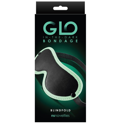 NS Novelties GLO Bondage Glow-In-The-Dark Blindfold - Extreme Toyz Singapore - https://extremetoyz.com.sg - Sex Toys and Lingerie Online Store - Bondage Gear / Vibrators / Electrosex Toys / Wireless Remote Control Vibes / Sexy Lingerie and Role Play / BDSM / Dungeon Furnitures / Dildos and Strap Ons &nbsp;/ Anal and Prostate Massagers / Anal Douche and Cleaning Aide / Delay Sprays and Gels / Lubricants and more...