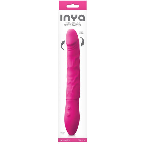 INYA Petite Twister Rechargeable Vibrator - Pink