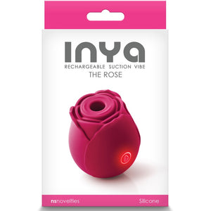 INYA The Rose Rechargeable Clitoral Suction Vibe - Red