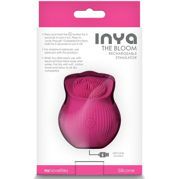 INYA The Bloom Rechargeable Clitoral Stimulator - Pink