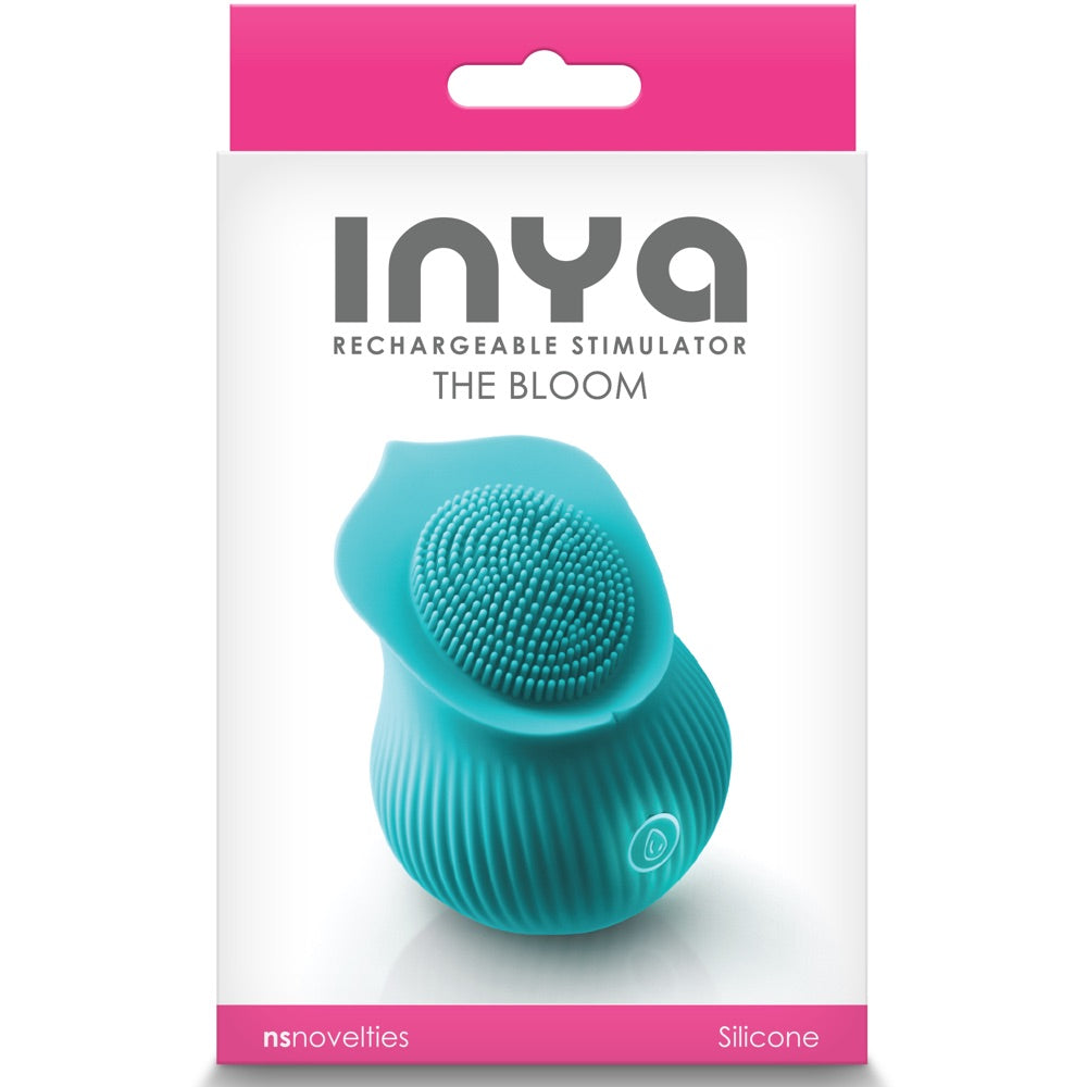 INYA The Bloom Rechargeable Clitoral Stimulator - Teal