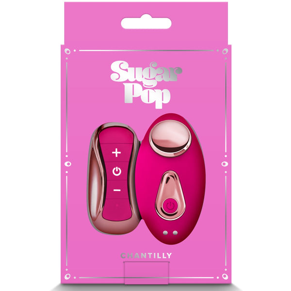 Sugar Pop Chantilly Remote Controlled Panty Vibe - Pink