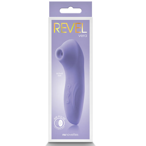 NS Novelties Revel Vera Air-Pulse Clitoral Stimualtor - Purple - Extreme Toyz Singapore - https://extremetoyz.com.sg - Sex Toys and Lingerie Online Store - Bondage Gear / Vibrators / Electrosex Toys / Wireless Remote Control Vibes / Sexy Lingerie and Role Play / BDSM / Dungeon Furnitures / Dildos and Strap Ons &nbsp;/ Anal and Prostate Massagers / Anal Douche and Cleaning Aide / Delay Sprays and Gels / Lubricants and more...