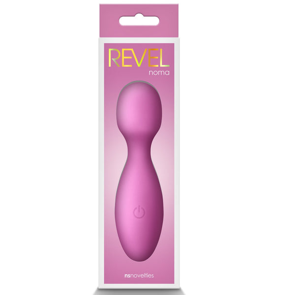 Revel Noma Rechargeable Wand Vibrator - Pink - Extreme Toyz Singapore - https://extremetoyz.com.sg - Sex Toys and Lingerie Online Store - Bondage Gear / Vibrators / Electrosex Toys / Wireless Remote Control Vibes / Sexy Lingerie and Role Play / BDSM / Dungeon Furnitures / Dildos and Strap Ons &nbsp;/ Anal and Prostate Massagers / Anal Douche and Cleaning Aide / Delay Sprays and Gels / Lubricants and more...