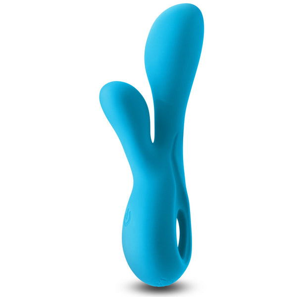 NS Novelties Revel Galaxy Rechargeable Rabbit Vibrator - Blue - Extreme Toyz Singapore - https://extremetoyz.com.sg - Sex Toys and Lingerie Online Store - Bondage Gear / Vibrators / Electrosex Toys / Wireless Remote Control Vibes / Sexy Lingerie and Role Play / BDSM / Dungeon Furnitures / Dildos and Strap Ons &nbsp;/ Anal and Prostate Massagers / Anal Douche and Cleaning Aide / Delay Sprays and Gels / Lubricants and more...