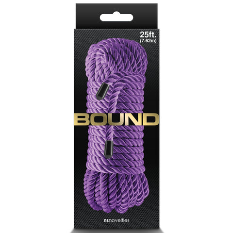 NS Novelties Bound 25 ft Rope - Purple - Extreme Toyz Singapore - https://extremetoyz.com.sg - Sex Toys and Lingerie Online Store - Bondage Gear / Vibrators / Electrosex Toys / Wireless Remote Control Vibes / Sexy Lingerie and Role Play / BDSM / Dungeon Furnitures / Dildos and Strap Ons &nbsp;/ Anal and Prostate Massagers / Anal Douche and Cleaning Aide / Delay Sprays and Gels / Lubricants and more...