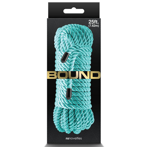 NS Novelties Bound 25 ft Rope - Teal - Extreme Toyz Singapore - https://extremetoyz.com.sg - Sex Toys and Lingerie Online Store - Bondage Gear / Vibrators / Electrosex Toys / Wireless Remote Control Vibes / Sexy Lingerie and Role Play / BDSM / Dungeon Furnitures / Dildos and Strap Ons &nbsp;/ Anal and Prostate Massagers / Anal Douche and Cleaning Aide / Delay Sprays and Gels / Lubricants and more...