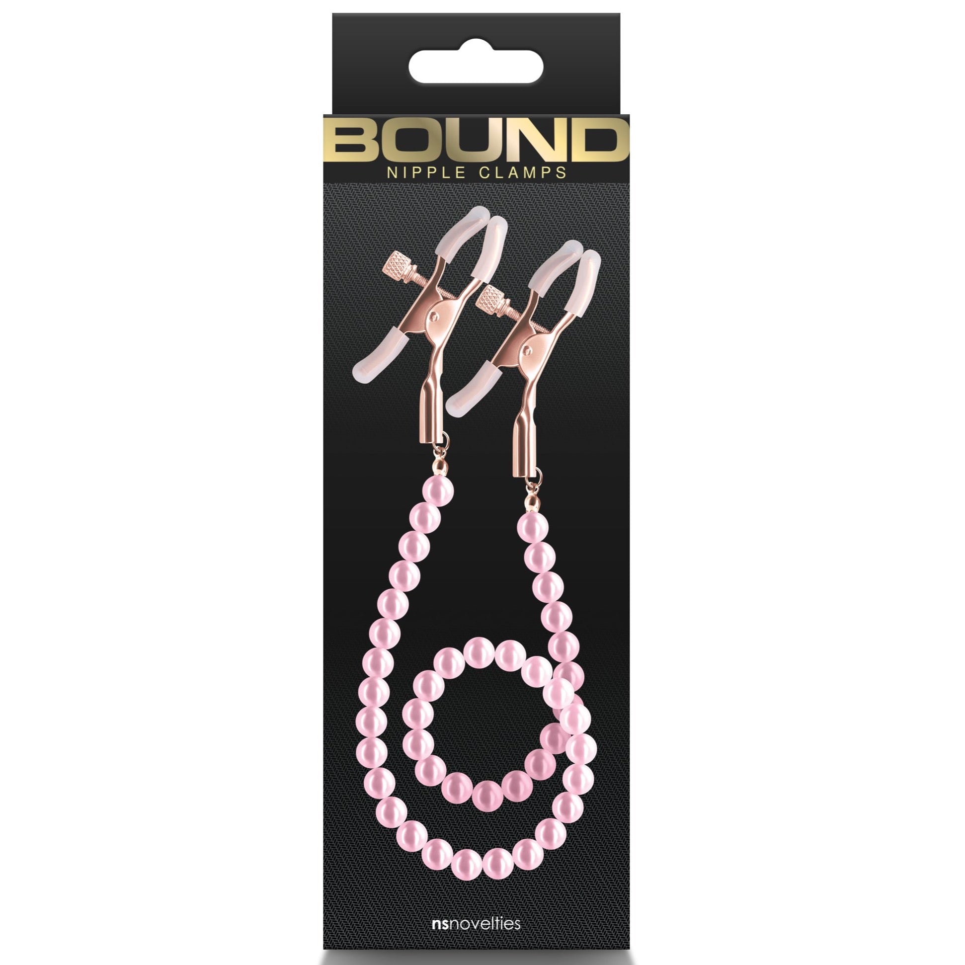 NS Novelties Bound Nipple Clamps DC1 - Pink - Extreme Toyz Singapore - https://extremetoyz.com.sg - Sex Toys and Lingerie Online Store - Bondage Gear / Vibrators / Electrosex Toys / Wireless Remote Control Vibes / Sexy Lingerie and Role Play / BDSM / Dungeon Furnitures / Dildos and Strap Ons &nbsp;/ Anal and Prostate Massagers / Anal Douche and Cleaning Aide / Delay Sprays and Gels / Lubricants and more...