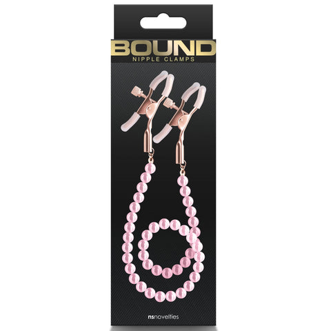 NS Novelties Bound Nipple Clamps DC1 - Pink - Extreme Toyz Singapore - https://extremetoyz.com.sg - Sex Toys and Lingerie Online Store - Bondage Gear / Vibrators / Electrosex Toys / Wireless Remote Control Vibes / Sexy Lingerie and Role Play / BDSM / Dungeon Furnitures / Dildos and Strap Ons &nbsp;/ Anal and Prostate Massagers / Anal Douche and Cleaning Aide / Delay Sprays and Gels / Lubricants and more...