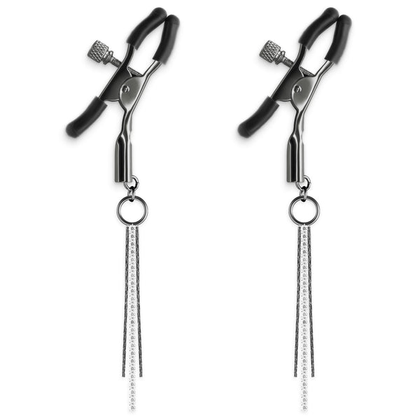 NS Novelties Bound Nipple Clamps D3 - Gunmetal - Extreme Toyz Singapore - https://extremetoyz.com.sg - Sex Toys and Lingerie Online Store - Bondage Gear / Vibrators / Electrosex Toys / Wireless Remote Control Vibes / Sexy Lingerie and Role Play / BDSM / Dungeon Furnitures / Dildos and Strap Ons &nbsp;/ Anal and Prostate Massagers / Anal Douche and Cleaning Aide / Delay Sprays and Gels / Lubricants and more...