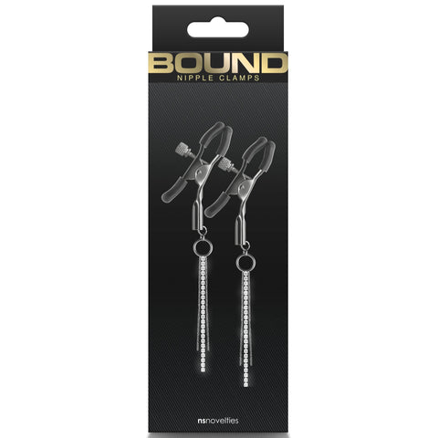 NS Novelties Bound Nipple Clamps D3 - Gunmetal - Extreme Toyz Singapore - https://extremetoyz.com.sg - Sex Toys and Lingerie Online Store - Bondage Gear / Vibrators / Electrosex Toys / Wireless Remote Control Vibes / Sexy Lingerie and Role Play / BDSM / Dungeon Furnitures / Dildos and Strap Ons &nbsp;/ Anal and Prostate Massagers / Anal Douche and Cleaning Aide / Delay Sprays and Gels / Lubricants and more...