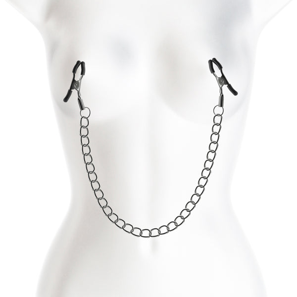 NS Novelties Bound Nipple Clamps DC2 - Gunmetal - Extreme Toyz Singapore - https://extremetoyz.com.sg - Sex Toys and Lingerie Online Store - Bondage Gear / Vibrators / Electrosex Toys / Wireless Remote Control Vibes / Sexy Lingerie and Role Play / BDSM / Dungeon Furnitures / Dildos and Strap Ons &nbsp;/ Anal and Prostate Massagers / Anal Douche and Cleaning Aide / Delay Sprays and Gels / Lubricants and more...