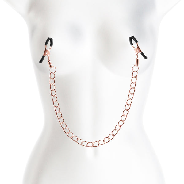 NS Novelties Bound Nipple Clamps DC2 - Rose Gold - Extreme Toyz Singapore - https://extremetoyz.com.sg - Sex Toys and Lingerie Online Store - Bondage Gear / Vibrators / Electrosex Toys / Wireless Remote Control Vibes / Sexy Lingerie and Role Play / BDSM / Dungeon Furnitures / Dildos and Strap Ons &nbsp;/ Anal and Prostate Massagers / Anal Douche and Cleaning Aide / Delay Sprays and Gels / Lubricants and more...