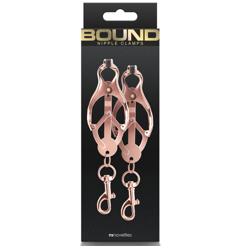 NS Novelties Bound Nipple Clamps C3 - Rose Gold - Extreme Toyz Singapore - https://extremetoyz.com.sg - Sex Toys and Lingerie Online Store - Bondage Gear / Vibrators / Electrosex Toys / Wireless Remote Control Vibes / Sexy Lingerie and Role Play / BDSM / Dungeon Furnitures / Dildos and Strap Ons &nbsp;/ Anal and Prostate Massagers / Anal Douche and Cleaning Aide / Delay Sprays and Gels / Lubricants and more...