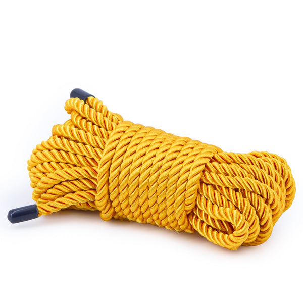 NS Novelties Bondage Couture Rope - Gold - Extreme Toyz Singapore - https://extremetoyz.com.sg - Sex Toys and Lingerie Online Store - Bondage Gear / Vibrators / Electrosex Toys / Wireless Remote Control Vibes / Sexy Lingerie and Role Play / BDSM / Dungeon Furnitures / Dildos and Strap Ons &nbsp;/ Anal and Prostate Massagers / Anal Douche and Cleaning Aide / Delay Sprays and Gels / Lubricants and more...