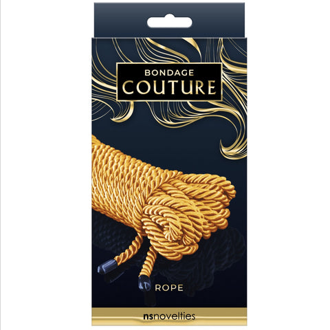 NS Novelties Bondage Couture Rope - Gold - Extreme Toyz Singapore - https://extremetoyz.com.sg - Sex Toys and Lingerie Online Store - Bondage Gear / Vibrators / Electrosex Toys / Wireless Remote Control Vibes / Sexy Lingerie and Role Play / BDSM / Dungeon Furnitures / Dildos and Strap Ons &nbsp;/ Anal and Prostate Massagers / Anal Douche and Cleaning Aide / Delay Sprays and Gels / Lubricants and more...
