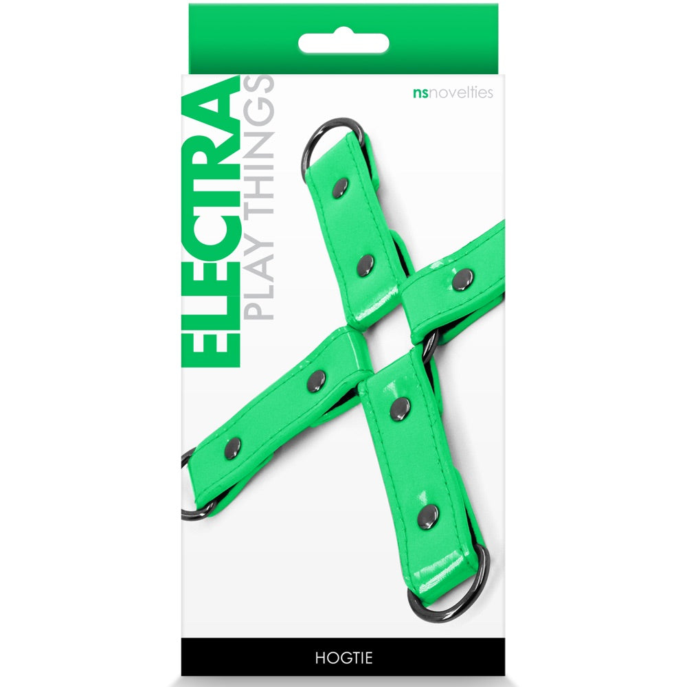 NS Novelties Electra Play Things Hog Tie - Green - Extreme Toyz Singapore - https://extremetoyz.com.sg - Sex Toys and Lingerie Online Store - Bondage Gear / Vibrators / Electrosex Toys / Wireless Remote Control Vibes / Sexy Lingerie and Role Play / BDSM / Dungeon Furnitures / Dildos and Strap Ons &nbsp;/ Anal and Prostate Massagers / Anal Douche and Cleaning Aide / Delay Sprays and Gels / Lubricants and more...