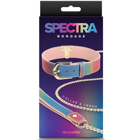 NS Novelties Spectra Bondage Collar & Leash - Extreme Toyz Singapore - https://extremetoyz.com.sg - Sex Toys and Lingerie Online Store - Bondage Gear / Vibrators / Electrosex Toys / Wireless Remote Control Vibes / Sexy Lingerie and Role Play / BDSM / Dungeon Furnitures / Dildos and Strap Ons &nbsp;/ Anal and Prostate Massagers / Anal Douche and Cleaning Aide / Delay Sprays and Gels / Lubricants and more...