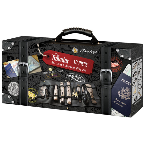 The Traveler 10 Piece Restraint and Bondage Play Kit
