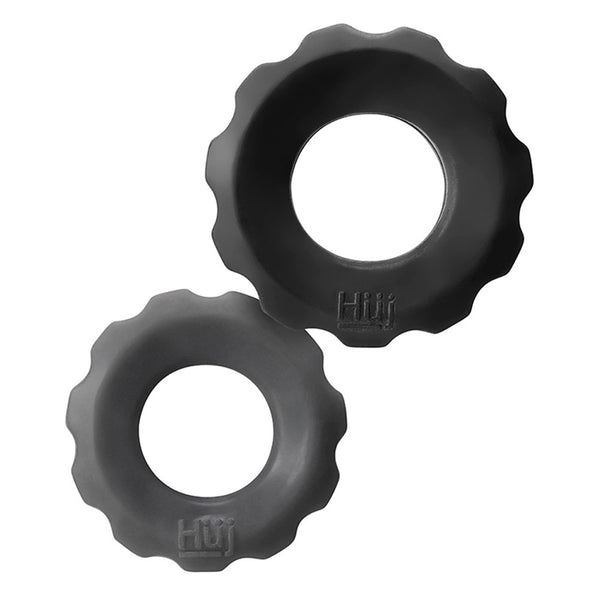 COG 2-Pack Cock & Ball Rings - Tar/Stone