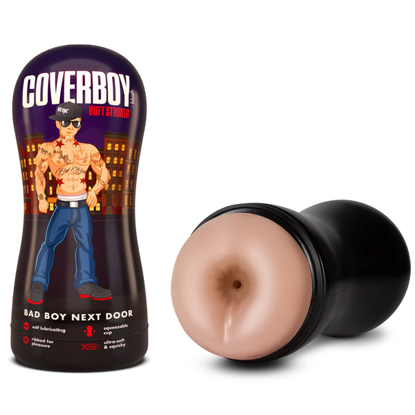 Coverboy Bad Boy Next Door Self Lubricating Butt Stroker
