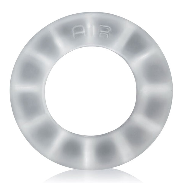 AIR PLUS+silicone™ Comfort Air-Lite Vented Bulge-Fit Cock Ring - Cool Ice