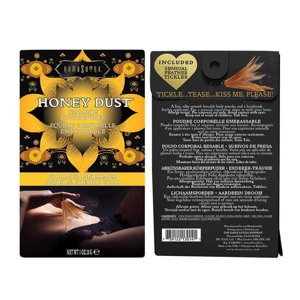 Honey Dust Coconut Pineapple Kissable Body Powder - 28g