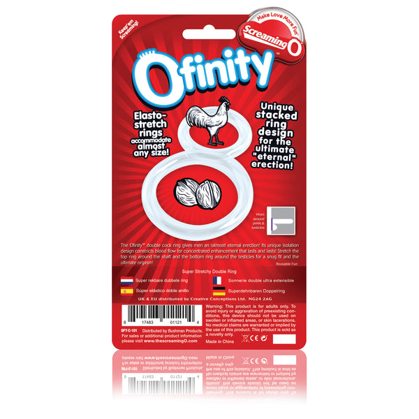 Ofinity Double Erection Ring - Clear