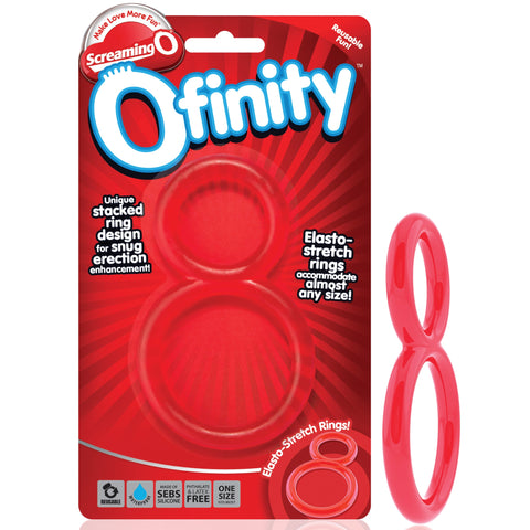 Ofinity Double Erection Ring - Red