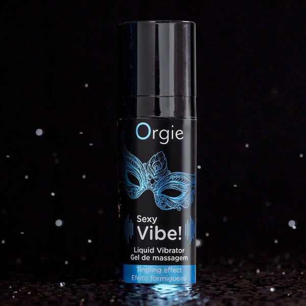 Orgie Sexy Vibe! Liquid Vibrator Gel - 15ml  - Extreme Toyz Singapore - https://extremetoyz.com.sg - Sex Toys and Lingerie Online Store - Bondage Gear / Vibrators / Electrosex Toys / Wireless Remote Control Vibes / Sexy Lingerie and Role Play / BDSM / Dungeon Furnitures / Dildos and Strap Ons  / Anal and Prostate Massagers / Anal Douche and Cleaning Aide / Delay Sprays and Gels / Lubricants and more...