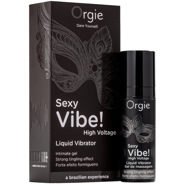 Orgie Sexy Vibe! Liquid Vibrator High Voltage Orgasm Gel - 15ml  - Extreme Toyz Singapore - https://extremetoyz.com.sg - Sex Toys and Lingerie Online Store - Bondage Gear / Vibrators / Electrosex Toys / Wireless Remote Control Vibes / Sexy Lingerie and Role Play / BDSM / Dungeon Furnitures / Dildos and Strap Ons  / Anal and Prostate Massagers / Anal Douche and Cleaning Aide / Delay Sprays and Gels / Lubricants and more...