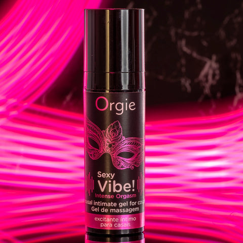 Orgie Sexy Vibe! Intense Orgasm Gel - 15ml  - Extreme Toyz Singapore - https://extremetoyz.com.sg - Sex Toys and Lingerie Online Store - Bondage Gear / Vibrators / Electrosex Toys / Wireless Remote Control Vibes / Sexy Lingerie and Role Play / BDSM / Dungeon Furnitures / Dildos and Strap Ons  / Anal and Prostate Massagers / Anal Douche and Cleaning Aide / Delay Sprays and Gels / Lubricants and more...