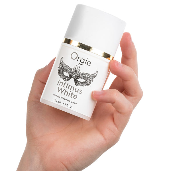 Orgie Intimus White Whitening & Stimulating Cream 50ml - Extreme Toyz Singapore - https://extremetoyz.com.sg - Sex Toys and Lingerie Online Store - Bondage Gear / Vibrators / Electrosex Toys / Wireless Remote Control Vibes / Sexy Lingerie and Role Play / BDSM / Dungeon Furnitures / Dildos and Strap Ons  / Anal and Prostate Massagers / Anal Douche and Cleaning Aide / Delay Sprays and Gels / Lubricants and more...
