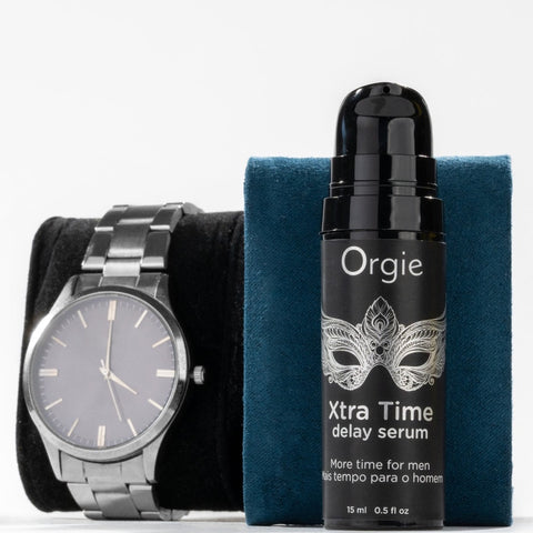 Orgie Xtra Time Delay Serum 15ml - Extreme Toyz Singapore - https://extremetoyz.com.sg - Sex Toys and Lingerie Online Store - Bondage Gear / Vibrators / Electrosex Toys / Wireless Remote Control Vibes / Sexy Lingerie and Role Play / BDSM / Dungeon Furnitures / Dildos and Strap Ons  / Anal and Prostate Massagers / Anal Douche and Cleaning Aide / Delay Sprays and Gels / Lubricants and more...