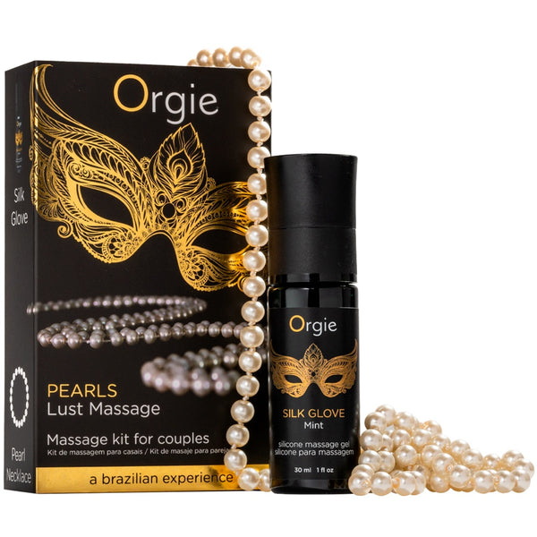 Orgie Pearl Lust Silicone Massage Kit for Couples - 30ml  - Extreme Toyz Singapore - https://extremetoyz.com.sg - Sex Toys and Lingerie Online Store - Bondage Gear / Vibrators / Electrosex Toys / Wireless Remote Control Vibes / Sexy Lingerie and Role Play / BDSM / Dungeon Furnitures / Dildos and Strap Ons  / Anal and Prostate Massagers / Anal Douche and Cleaning Aide / Delay Sprays and Gels / Lubricants and more...