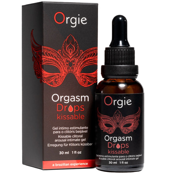 Orgie Orgasm Drops Kissable Clitoral Intimate Gel 30ml  - Extreme Toyz Singapore - https://extremetoyz.com.sg - Sex Toys and Lingerie Online Store - Bondage Gear / Vibrators / Electrosex Toys / Wireless Remote Control Vibes / Sexy Lingerie and Role Play / BDSM / Dungeon Furnitures / Dildos and Strap Ons  / Anal and Prostate Massagers / Anal Douche and Cleaning Aide / Delay Sprays and Gels / Lubricants and more...
