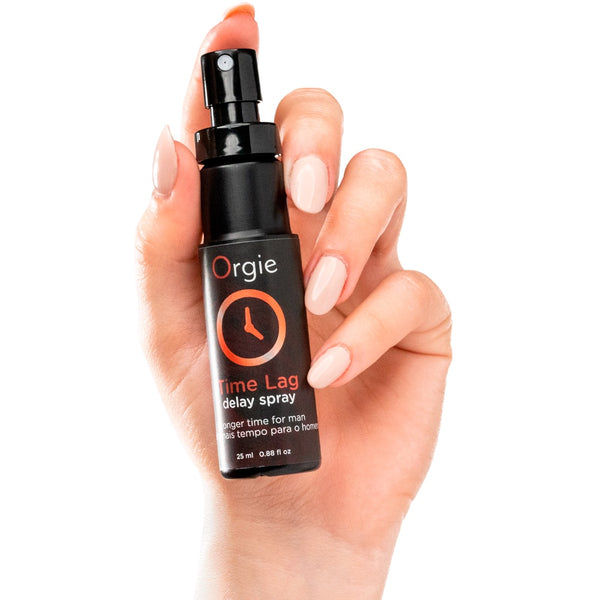 Orgie Time Lag Delay Spray 25ml - Extreme Toyz Singapore - https://extremetoyz.com.sg - Sex Toys and Lingerie Online Store - Bondage Gear / Vibrators / Electrosex Toys / Wireless Remote Control Vibes / Sexy Lingerie and Role Play / BDSM / Dungeon Furnitures / Dildos and Strap Ons  / Anal and Prostate Massagers / Anal Douche and Cleaning Aide / Delay Sprays and Gels / Lubricants and more...